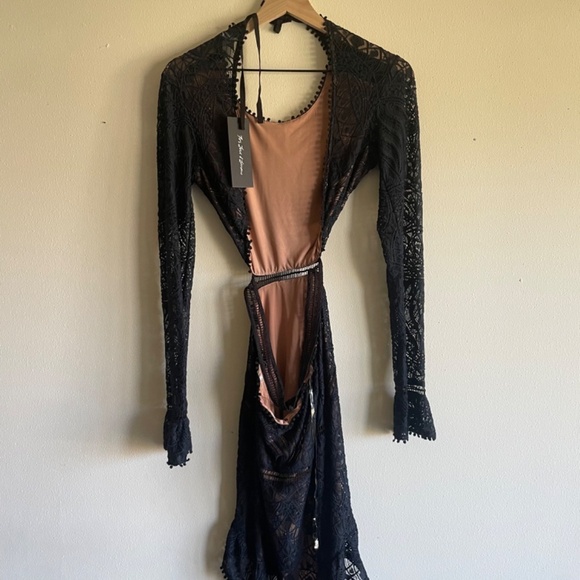 For Love And Lemons Emerie Cut Out Dress In Black - Picture 8 of 13